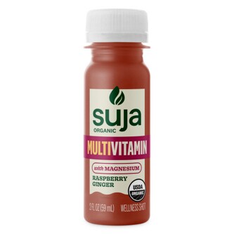 Suja Organic Multivitamin with Magnesium, Raspberry Ginger Shot
